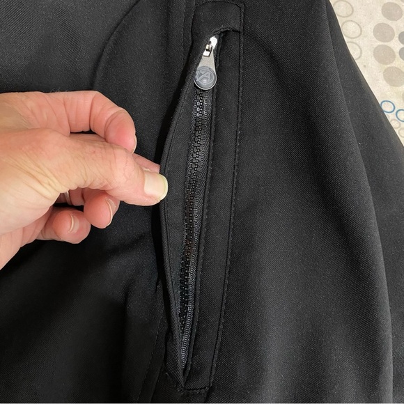 Ahead Extreme Men’s Acare Black Performance Golf 1/4 Zip Pullover Jacket - Picture 7 of 10